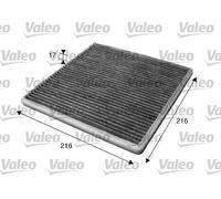 VALEO 715619 Filtro, Aria abitacolo per LEXUS,MAZDA,SUBARU,TOYOTA