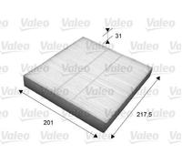 VALEO 715631 Filtro abitacolo adatto per PEUGEOT 4007 (VU, VV) 4008 SUV Filtro