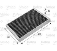 VALEO 715635 Filtro, Aria abitacolo per CITROËN,PEUGEOT