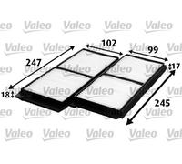 VALEO 715642 Filtro, Aria abitacolo per FORD,FORD AUSTRALIA,MAZDA