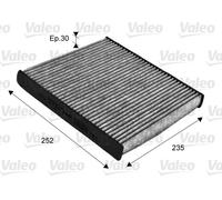 VALEO 715720 Filtro, Aria abitacolo per AUDI,AUDI (FAW),CUPRA,FORD,MAN,SEAT,SKOD
