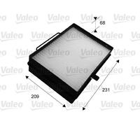 VALEO 716039 Filtro, Aria abitacolo per SCANIA