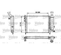 VALEO 730492 Radiatore, Raffreddamento motore