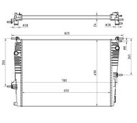 VALEO 735184 Radiatore motore