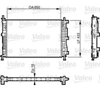 VALEO 735555 Radiatore, Raffreddamento motore per BMW,CITROËN,CITROËN (DF-PSA),D