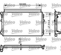 Radiatore, raffreddamento motore VALEO 735558