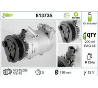VALEO 813735 Compressore, Climatizzatore per FORD,VOLVO