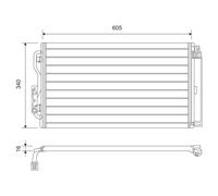 Valeo Condensatore impianto di climatizzazione 814191 R134a