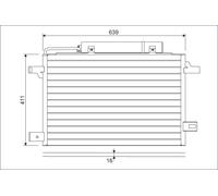 Valeo Condensatore aria condizionata 814249