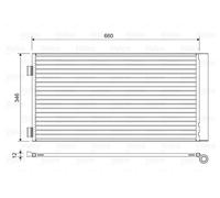 VALEO 814408 Condensatore, Climatizzatore per MINI