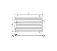 Valeo 814496 - Condensatore, aria condizionata