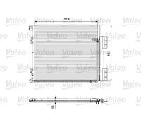 VALEO 815060 Condensatore, Climatizzatore per MAN