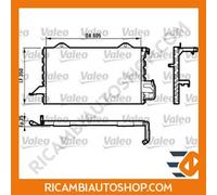 Valeo 816976 condensatore, condizionamento dell "aria