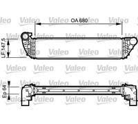 VALEO 817828 intercooler aria turbo Rsu Re Espace Laguna Velsatis 2.2Dci 05>