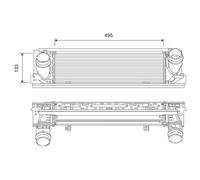 Intercooler VALEO 818261