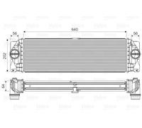 VALEO 818341 Intercooler per MERCEDES-BENZ,VW