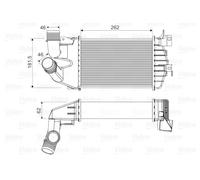 Valeo Intercooler 818556