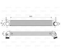VALEO 818574 Intercooler per AUDI,SEAT,SKODA,VW