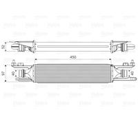 VALEO 818578 Intercooler per OPEL,VAUXHALL