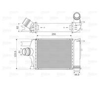 Valeo Intercooler turbo 818609