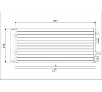 VALEO 822575 Condensatore climatizzatore OPEL
