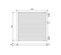 VALEO 822660 Condensatore, Climatizzatore per PORSCHE