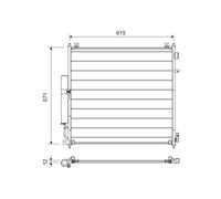 VALEO 822721 Condensatore, Climatizzatore per LAND ROVER