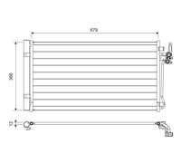 VALEO 822731 Condensatore, Climatizzatore per LAND ROVER