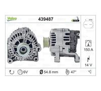 VALEO Alternatore 150A 14V per BMW X5 E53 3er Coupe E46 X3 E83