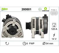 VALEO Alternatore Generator Per Ford Kuga I Focus C-Max DM2 2.0 TDCi 1.6 DA_