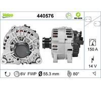 VALEO Alternatore Generatore 150A 14V per Ford Fiesta VI 1.6 Ecoboost 1.5