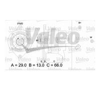 VALEO Alternatore Generatore 55A 14V per BMW Serie 5 323 III SW
