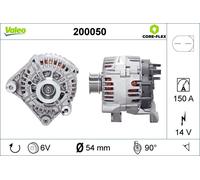 VALEO Alternatore Generatore per BMW 3er Touring E46 320d 318d E83 2.0d 320td