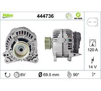 VALEO Alternatore Generatore Per Volvo V70 II SW 2.4 D5 P80_ 2.5 TDI TS XY