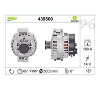 Valeo Alternatore Per BMW Serie 1 3 5 6 7
