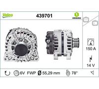Alternatore Valeo per CITROEN C-ELYSEE BERLINGO JUMPY II C5 III C4 C3 DS5 DS #q1