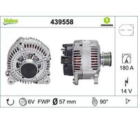 Alternatore valeo per SEAT EXEO 2.0 TDI 439558