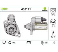 Valeo avviamento per AUDI A1 1.4 TFSI 438171