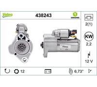 Valeo avviamento per VW AMAROK 2.0 TDI 438243