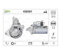 VALEO Avviatore 1.2 KW Adatto Per Ford Ecosport Fiesta VI 1.0 EcoBoost 438301