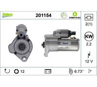 VALEO Avviatore Starter 2.2 kW Per Mercedes-Benz Sprinter 35-T Furgone 313 CDI