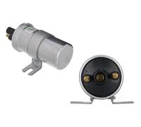 VALEO 245000 Bobina d'accensione N° uscite secondarie: 1 N° pernetti: 2 pernetti Tipo di collegamento: DIN Resistenza primaria: 1,5 ohms Resistenza secondaria: 6100 ohms