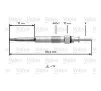 VALEO Candelette Adatto A per BMW 3er Touring E46 320d 318d Alpina D3 E90 2.0