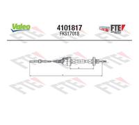 Valeo Cavo Frizione per Opel Astra