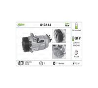 VALEO Compresseur Climatizzazione per Renault Espace IV Opel Vivaro A 7711368772