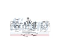 VALEO Compresseur Climatizzazione Per Suzuki Grand Vitara II 1.9 DDiS