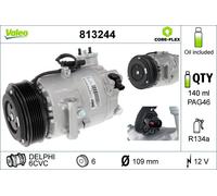 VALEO Compressore Aria Condizionata Adatto Per Opel Astra J Caravan Meriva B
