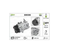 Valeo 699306 - Compressore, Climatizzatore