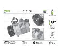 VALEO Compressore Climatizzatore Adatto Per Audi A6 Avant VW Passat Variant