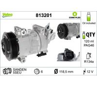 VALEO Compressore Climatizzatore Per Peugeot 308 I Citroën Berlingo C4 Cactus 4A
